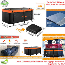 Cargo Carrier Bag Waterproofrainproof Travel Luggage For Car Truck Suv Van Trip Cargo Carrier Bag Waterproofrainproof Travel Luggage For Car Truck Suv Van Trip