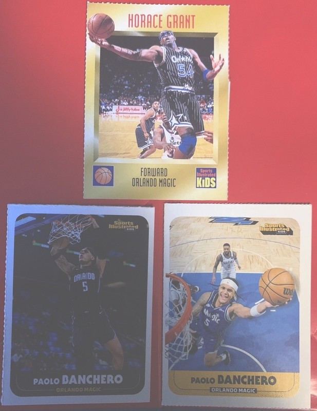 Sports Illustrated For Kids Orlando Magic Lot Of 3 Banchero/Grant Ex. Condition!