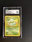 Pokémon TCG Bulbasaur Base Set 2 67/130 CGC 10 Gem Mint 2000 English