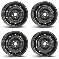 4 Alcar Stahlfelgen 6.5Jx16 Zoll ET48 5X100 FüR Subaru BRZ Forester Impreza Lega