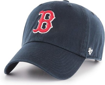 MLB '47 Boston Red Sox Clean Up Adjustable Cap strap closure Relaxed Fit