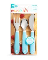 Zestaw Stalowych SztućCóW Dla Dzieci Munchkin Niebieski Munchkin