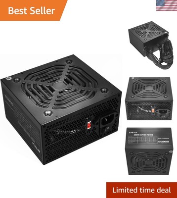 Raptor 500W ATX Power Supply with 120MM Black Fan