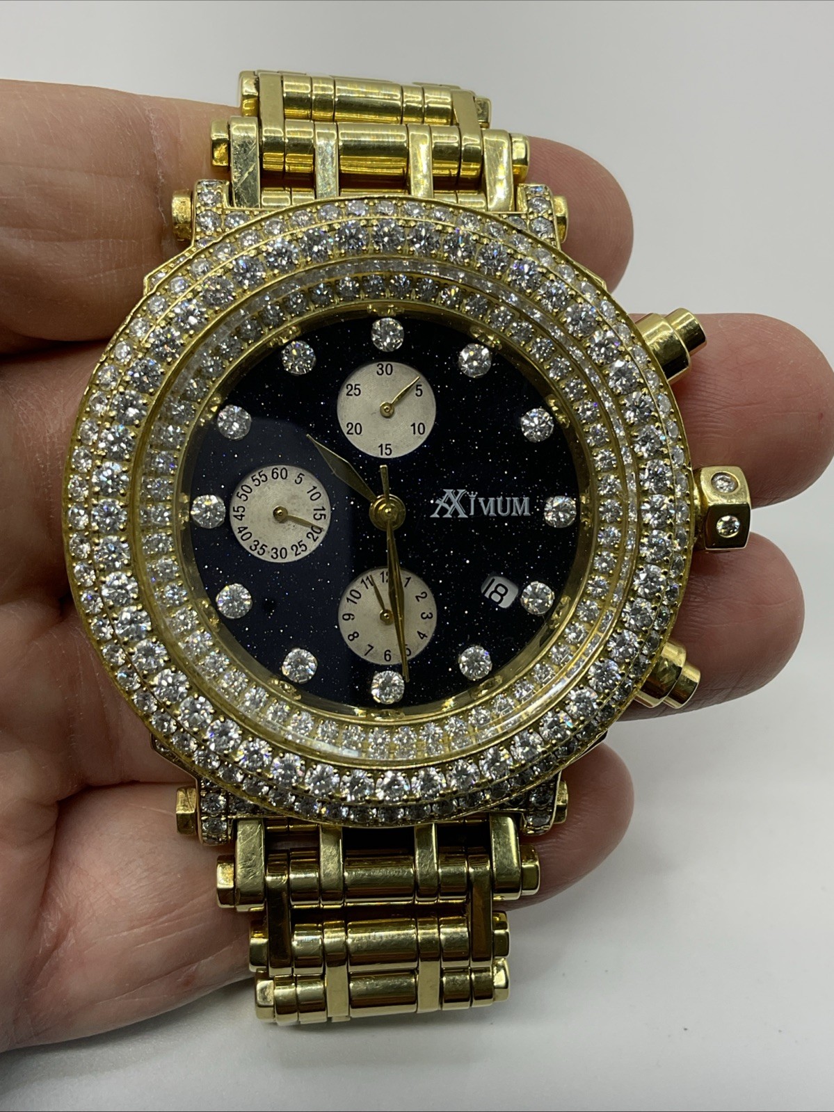 AXIMUM KING PRO LAUNCH EDITION Solid 18K 750 Gold… - image 1