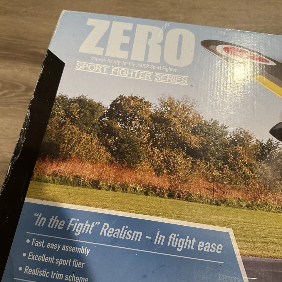 Винтажный Great Planes A6M2 Sport истребитель Zero .46/EP GPMA1209 самолет набор 56,5 размах крыльев - Изображение 3 из 4