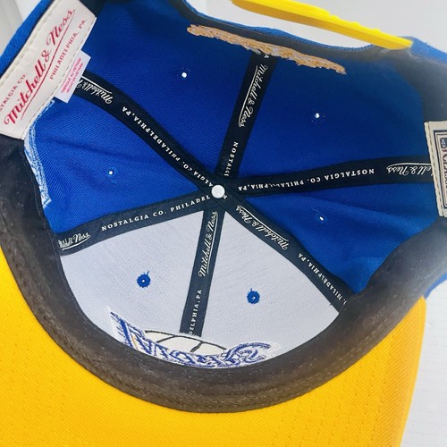 Los Angeles Lakers Hat Cap Snapback Mitchell & Ness Hardwood Classics Men’s - Picture 9 of 9