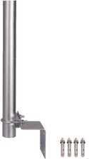 16" Antenna Pole Upgraded Length Antenna Pole Mount for Outside Home ...