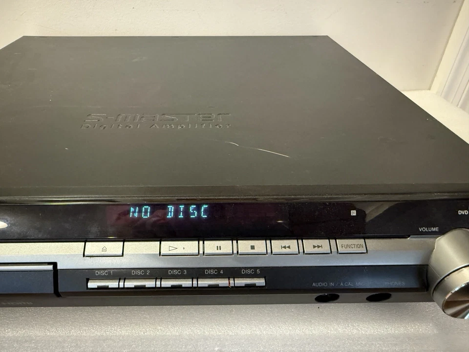 Sistema de cine en casa Sony (5) CD/DVD HCD-HDX277WC probado/funciona Foto 3 de 4