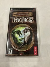 Dungeons & Dragons: Tactics (Sony PSP, 2007) NTSC Tested Complete w/manual