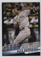 2020 Topps Decades Best Series 2 Award Winners Black 60/299 Alex Rodriguez 1ar2