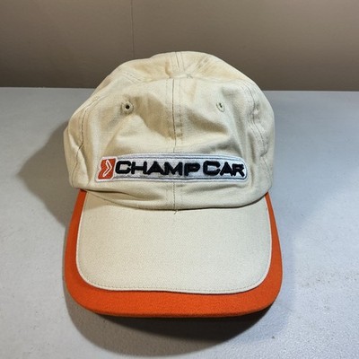 Champ Car Hat Authentic Race Wear Tan Adjustable