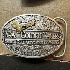 1994 NRA GOLDEN EAGLES BELT BUCKLE LIMITED EDITION - GW-14