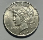 1935 S  PEACE DOLLAR AU