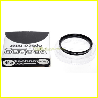 49mm. Diffusion Techno Creative Filter for M49 Lenses. Soft camera filter