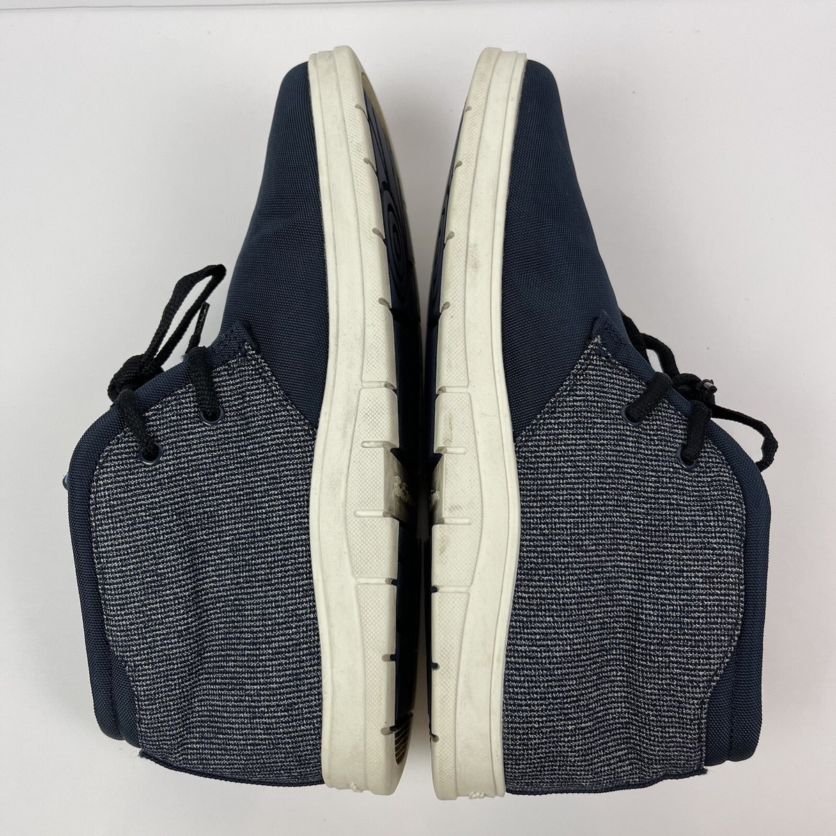 Ben Sherman Blue Mens Bristol Chukka Canvas Lifestyle Shoes 