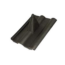 Dachpfanne Dachziegel PVC Abdeckung Frankfurter Schwarz