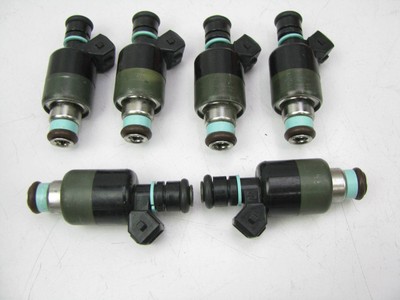 SET OF 6 OEM FUEL INJECTORS 1993-1999 GM 3.1L-3.4L V6 17109826