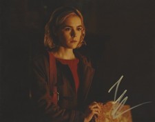 Kiernan Shipka Chilling Adventures Sabrina Autographed Signed 8x10 Photo COA E6