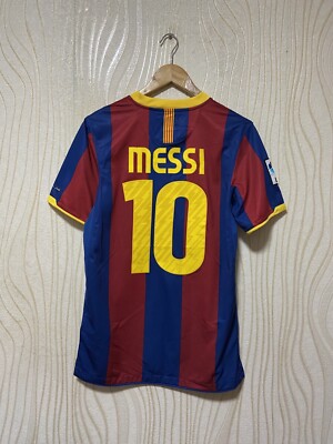 BARCELONA 2010 2011 HOME SHIRT JERSEY NIKE 382354-486 sz S