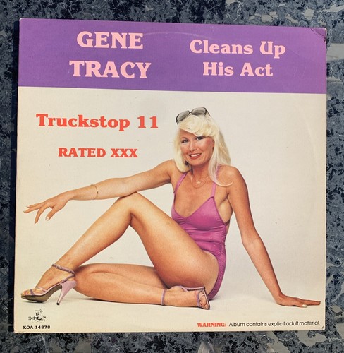 Gene Tracy Truckstop 11 Cleans Up Act. Cheesecake Vinyl LP 1980 Record Album EC