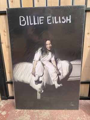 Billie Eilish Crazy Eyes Bed Band Poster 24x36 Poster NEW | eBay