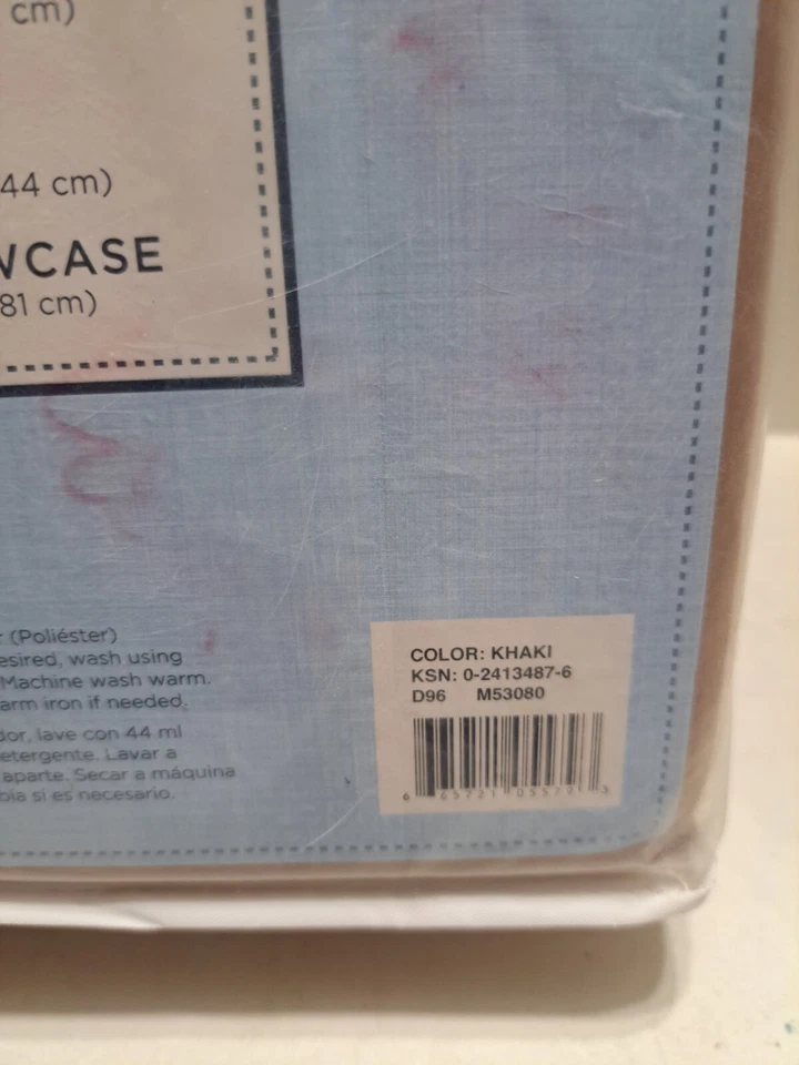 Cannon Twin 3 Piece Sheet Set 250 Thread Count Colorstay Khaki Tan Sears New NIP - Image 3 of 4