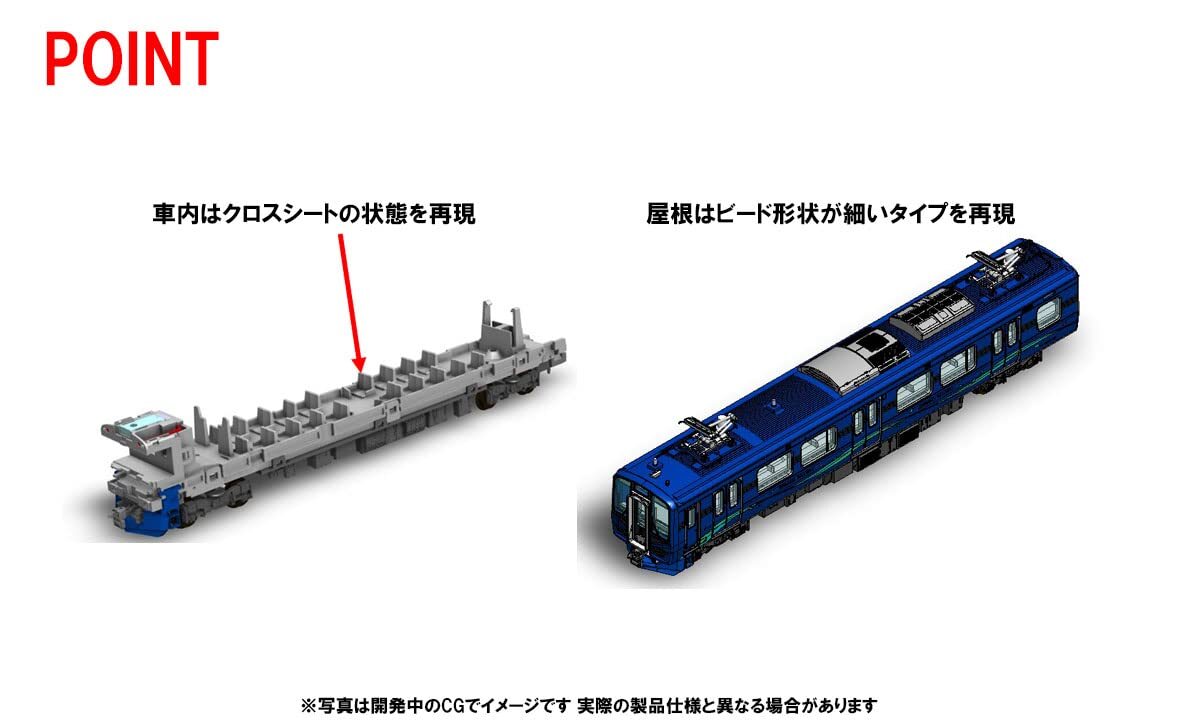 Tomix N gauge Shinano Railway SR1-100 Sinano Sunrise Set 6-Car Set
