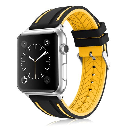 Per Apple Watch Ultra 2 1 Series 9 8 7 6 5 SE 4 3 2 1 cinturini cinturino sportivo in silicone - Foto 12 di 36