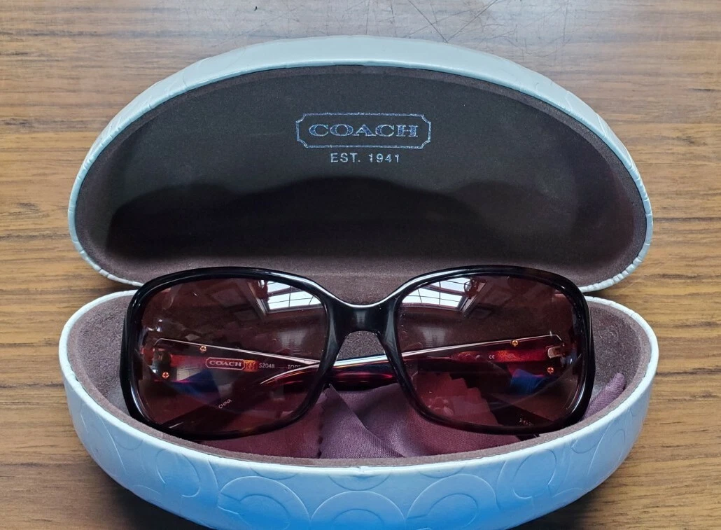 Coach S2048 Sunglasses Frames 56 18 125MM Tortoise Logo Arms