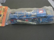 Vintage Tin Train Engine Locomotive Friction Big Deal Toys Japan New In Package