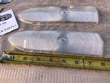 New Pair Of Replacement 1952 52 Chevrolet Clear Front Park Light Lens Covers New Pair Of Replacement 1952 52 Chevrolet Clear Front Park Light Lens Covers