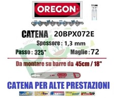 Catena Motosega Oregon PowerCut 20LPX072 – Passo 325, Spessore 050, 72 Maglie - Foto 2