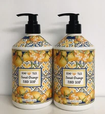2 Bottles Home & Body Co. ~ Sweet Orange Moisturizing Hand Soap 21.5 fl oz Each