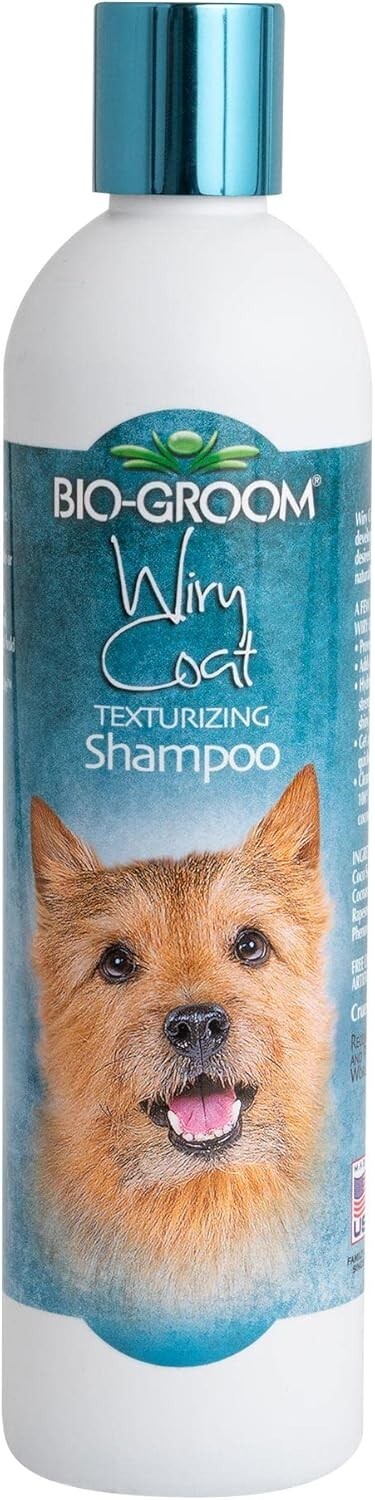 Bio-Groom Wiry Coat Dog Tearless Texturizing Shampoo 12oz