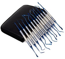 Dental Amalgam Restorative Composite Tooth Cavity Plastic Filling Instrument Kit