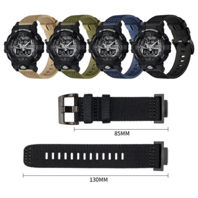 Nylon Watch Band for GA-100 Braided Loop Sport Strap Replacement