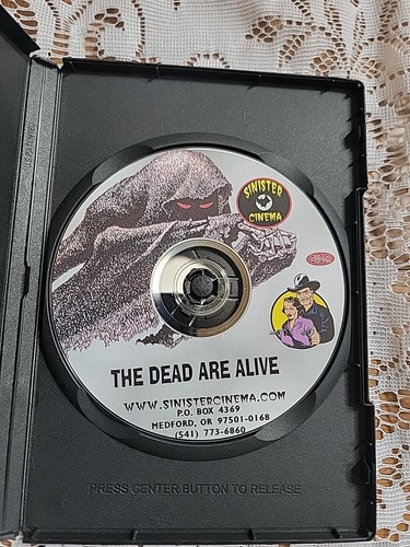 The Dead Are Alive DVD CODE RED Horror Samantha Eggar New Sealed HTF RARE OOP - Picture 3 of 3