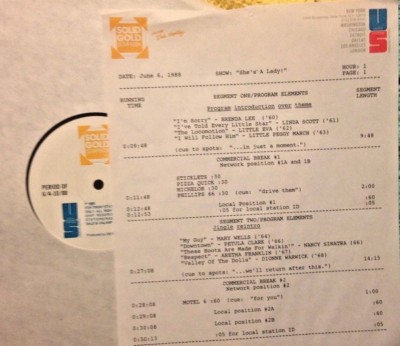 RADIO SHOW 6/6/8 SHE'S A LADY: BRENDA LEE, CAROLE KING,CARLY SIMON