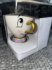 New In Box Disney’s “Chip” Mug Beauty & The Beast MZ Berger & Co 4.4” X 3.8”
