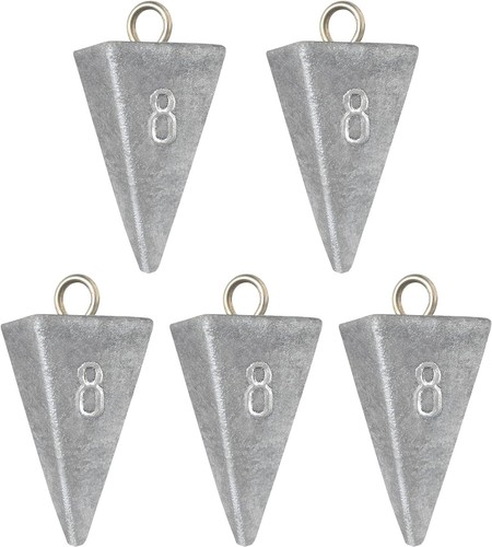 BLUEWING Fishing Weights Sinker Pyramid Lead Fishing Weights US Seller - Picture 15 of 25