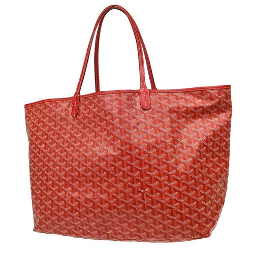 Goyard Red Saint Louis GM Tote Handbag MIA020183 184467 - Picture 2 of 10
