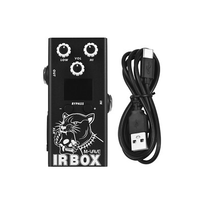 M-VAVE Guitar  Box Effects Pedal with  Cab Impulse Response Cabinets N0V9