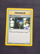 Pokemon Cards: Neo Genesis 1st Edition Uncommon: Bill's Teleporter 91/111
