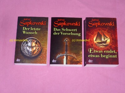 Andrzej Sapkowski _ The Witcher _3 Teile der Hexer Saga _ Mehr Bücher im SHOP