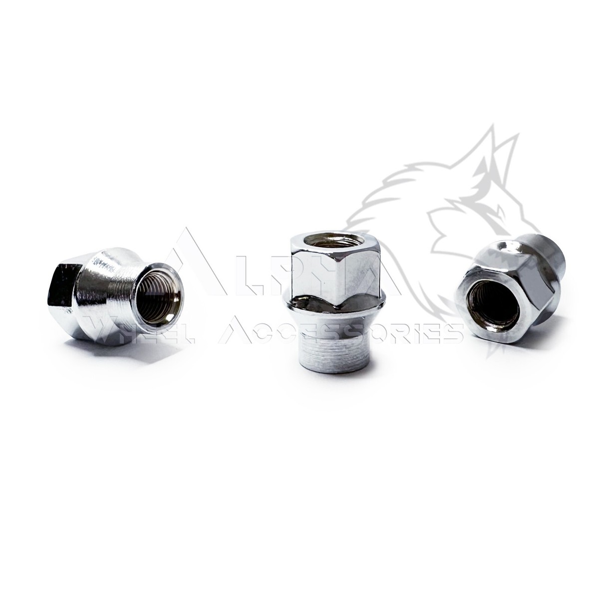 20 Extended Thread 7/16 ET Open End Lug Nuts For Chevy Caprice 