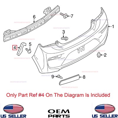Mitsuページ Genuine Mitsubishi Mirage Side Retainer 6410C963 for sale online