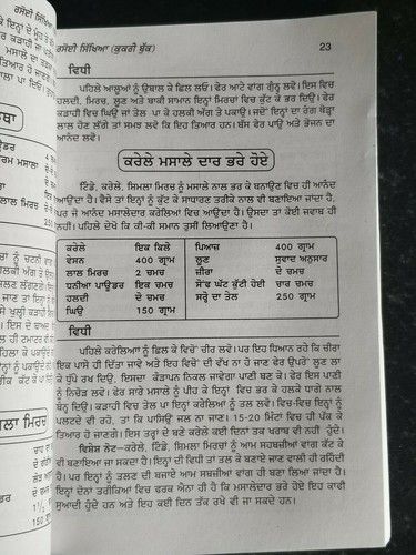 Rasoi sikhya indian cooking book with detailed simple instructions in punjabi - Foto 6 di 10
