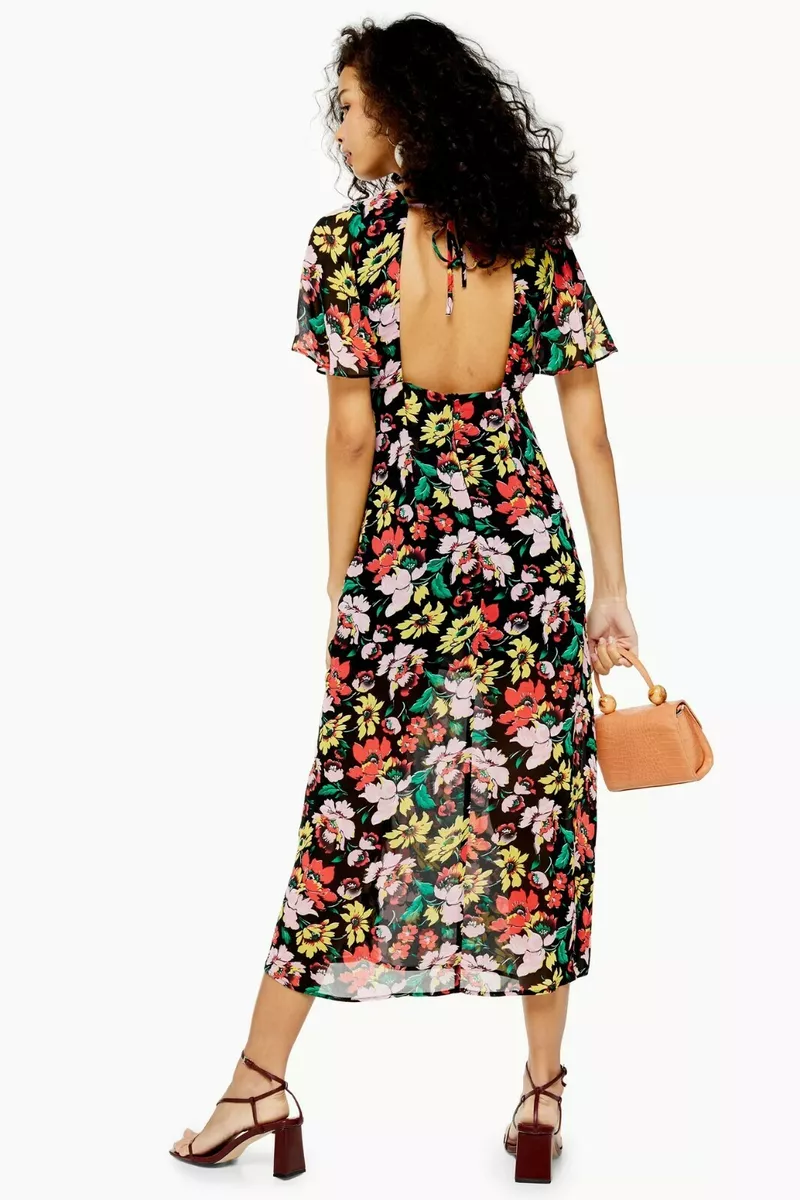 Angel sleeve top dress topshop