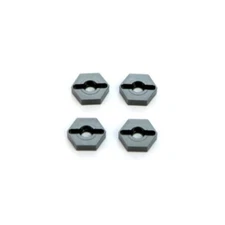 STRC STUM603GM CNC Machined Aluminum Lock Pin Hex Adapters Gun Metal (4 pcs)