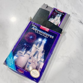 Disney Adventures in the Magic Kingdom Nintendo Nes W/Box & Protector! No Manual